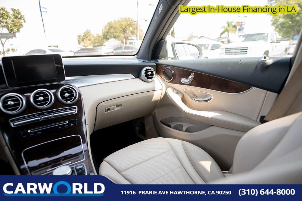 used 2018 Mercedes-Benz GLC 300 car, priced at $16,295