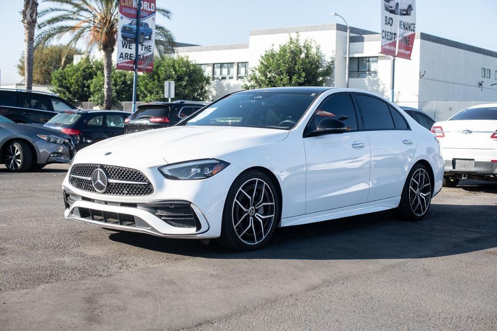 used 2022 Mercedes-Benz C-Class car, priced at $30,495