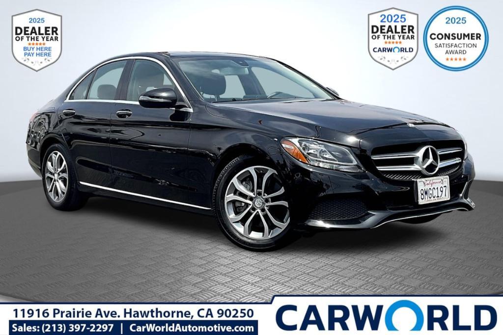 used 2016 Mercedes-Benz C-Class car, priced at $12,565
