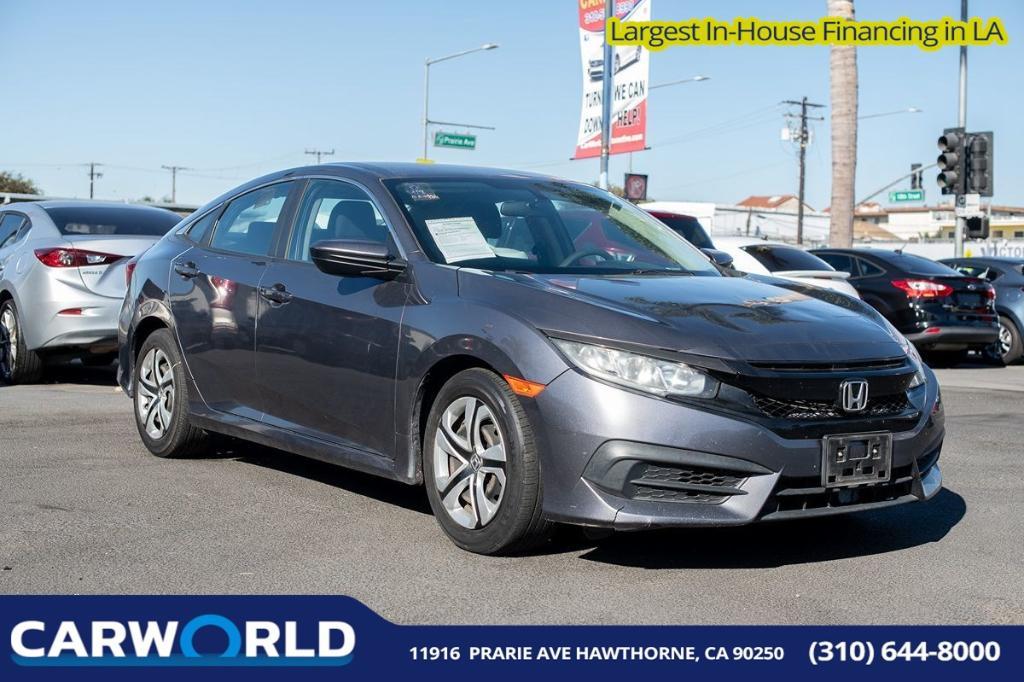 used 2018 Honda Civic car, priced at $14,125