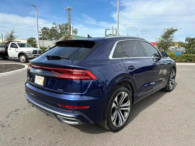 used 2021 Audi Q8 car, priced at $45,995