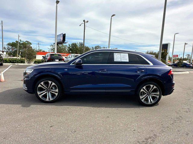 used 2021 Audi Q8 car, priced at $45,995