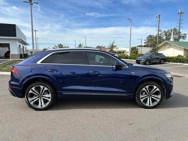 used 2021 Audi Q8 car, priced at $45,995