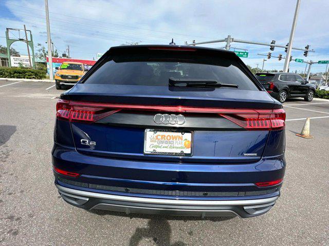 used 2021 Audi Q8 car, priced at $45,995