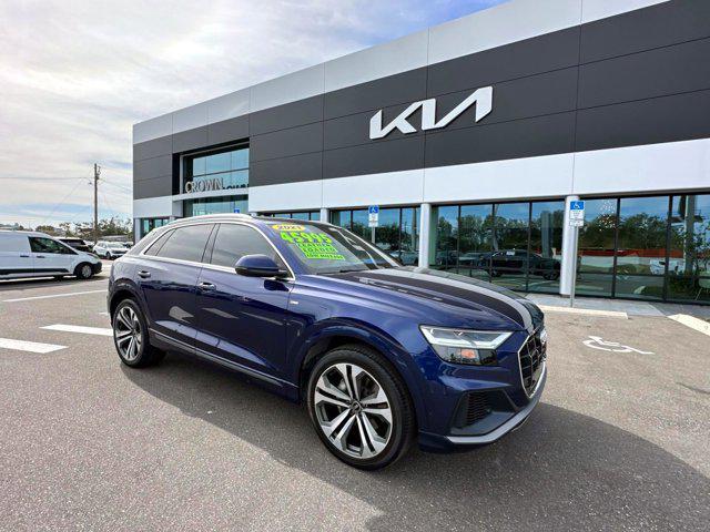 used 2021 Audi Q8 car, priced at $45,995