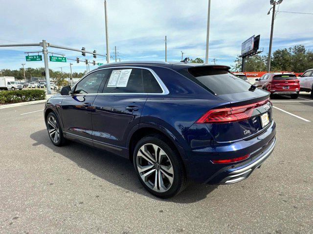 used 2021 Audi Q8 car, priced at $45,995