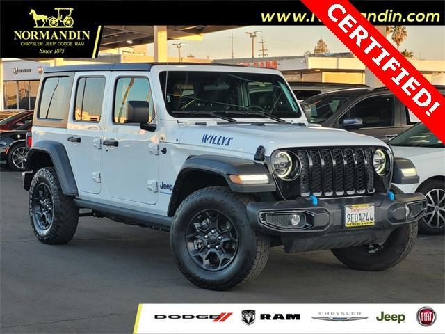 used 2023 Jeep Wrangler 4xe car, priced at $29,998