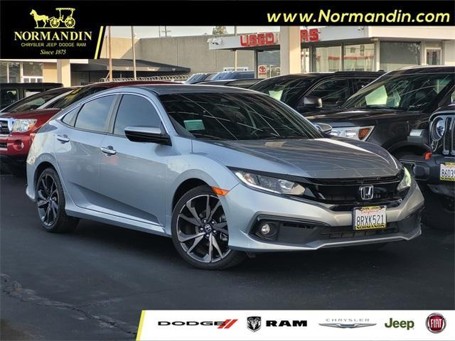 used 2020 Honda Civic car, priced at $19,900