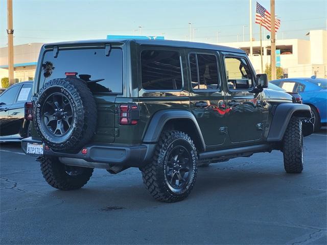 used 2021 Jeep Wrangler Unlimited car, priced at $31,988