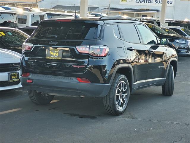 used 2024 Jeep Compass car, priced at $24,500