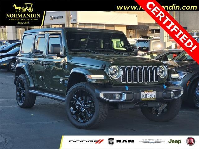 used 2024 Jeep Wrangler 4xe car, priced at $39,900