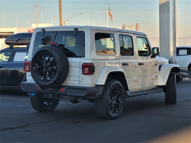 used 2022 Jeep Wrangler Unlimited 4xe car, priced at $33,900