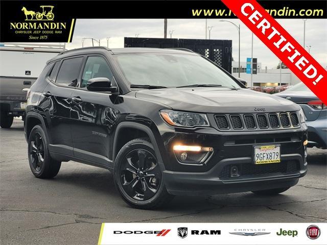 used 2021 Jeep Compass car, priced at $23,500