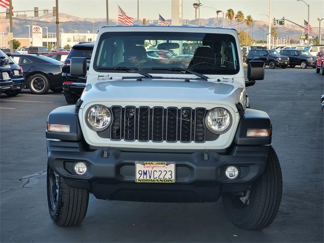 used 2024 Jeep Wrangler car, priced at $32,500