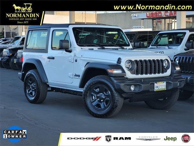 used 2024 Jeep Wrangler car, priced at $32,500