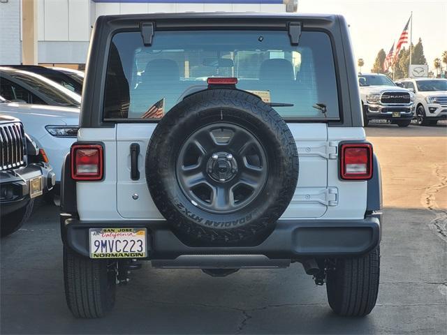 used 2024 Jeep Wrangler car, priced at $32,500