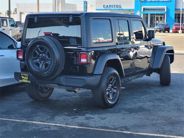 used 2023 Jeep Wrangler car, priced at $28,998