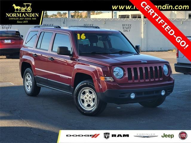used 2016 Jeep Patriot car, priced at $10,900