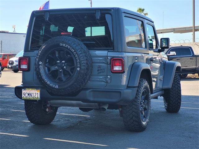 used 2022 Jeep Wrangler car, priced at $31,500