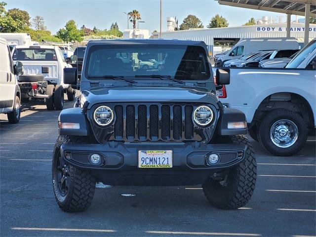 used 2022 Jeep Wrangler car, priced at $31,500