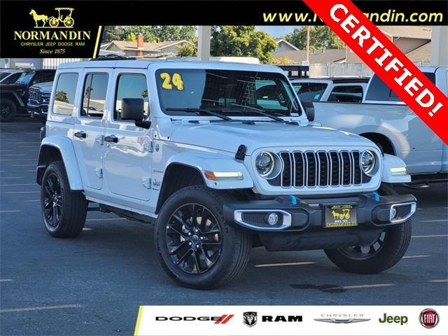 used 2024 Jeep Wrangler 4xe car, priced at $32,998