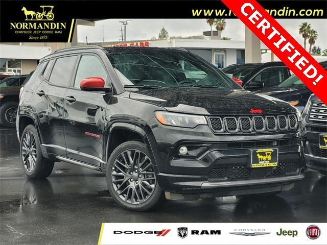 used 2023 Jeep Compass car, priced at $23,300