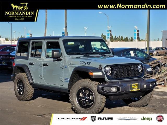 new 2025 Jeep Wrangler 4xe car, priced at $50,365