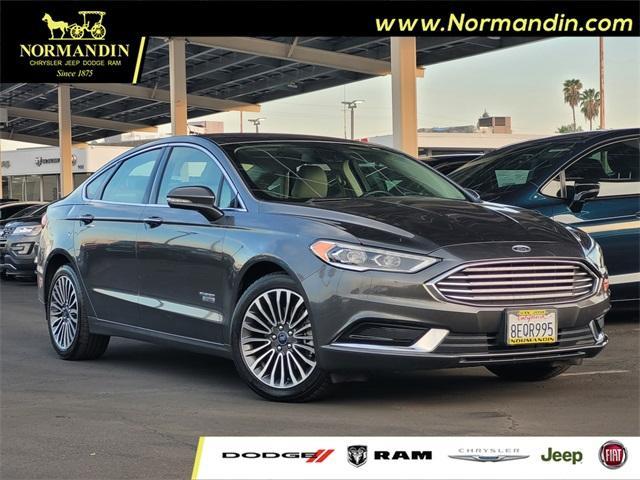 used 2018 Ford Fusion Energi car, priced at $15,988