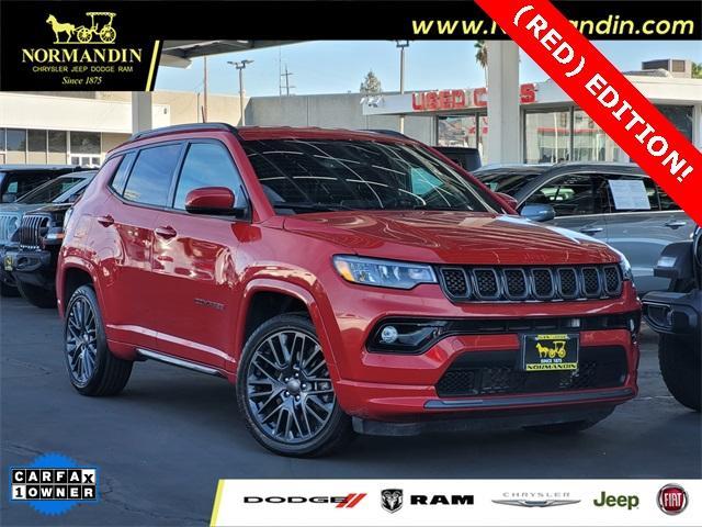 used 2023 Jeep Compass car, priced at $23,500