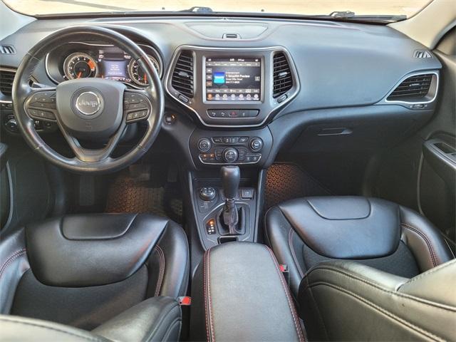 used 2021 Jeep Cherokee car, priced at $24,500