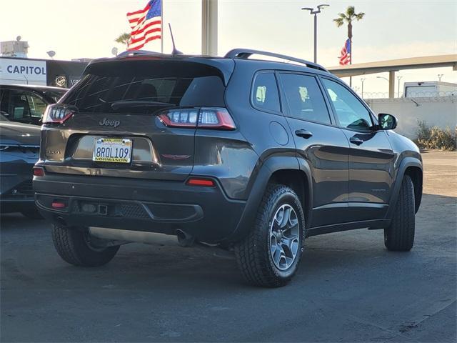 used 2021 Jeep Cherokee car, priced at $24,500