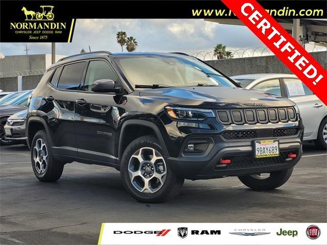 used 2022 Jeep Compass car, priced at $27,998