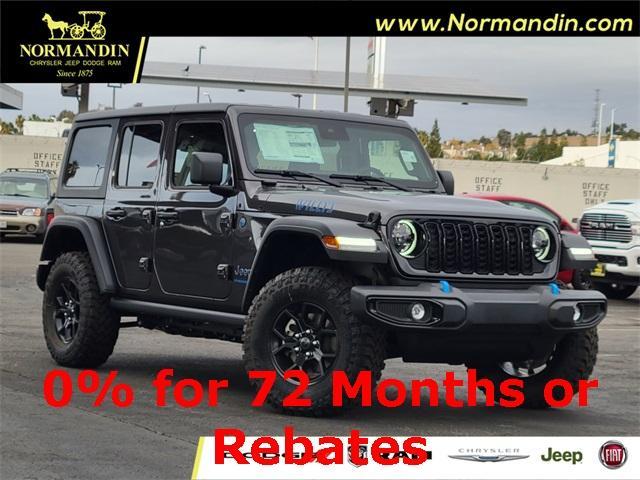 new 2024 Jeep Wrangler 4xe car