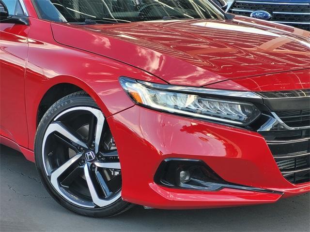 used 2021 Honda Accord car, priced at $23,500