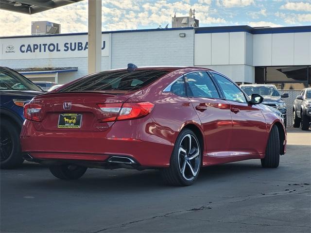 used 2021 Honda Accord car, priced at $23,500