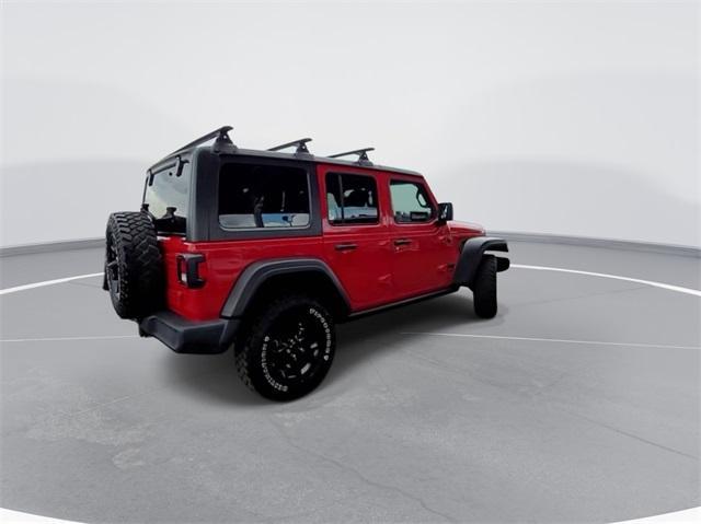 used 2021 Jeep Wrangler Unlimited car, priced at $31,800