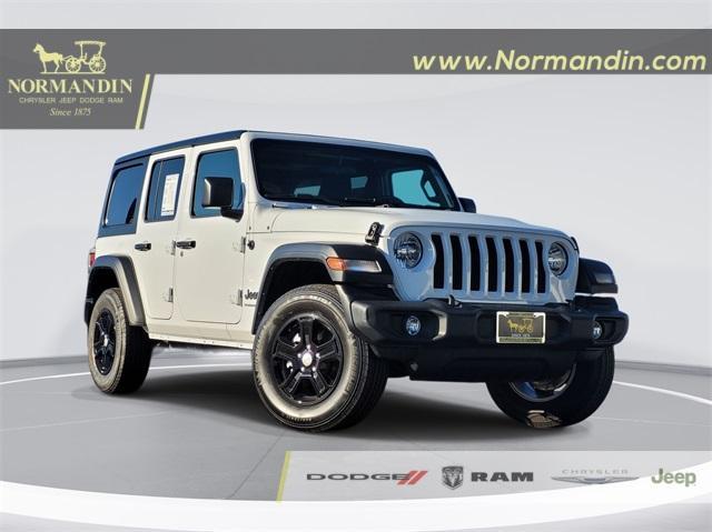 used 2023 Jeep Wrangler car, priced at $34,400