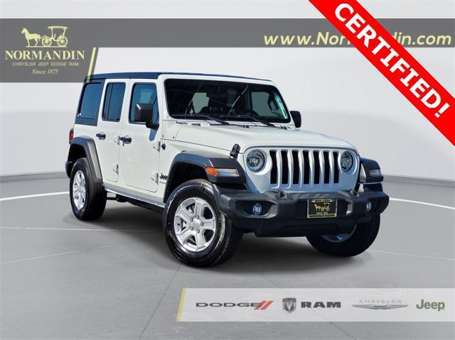 used 2023 Jeep Wrangler car, priced at $34,800