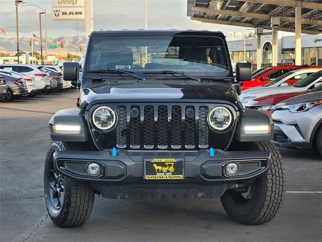 used 2023 Jeep Wrangler 4xe car, priced at $33,800