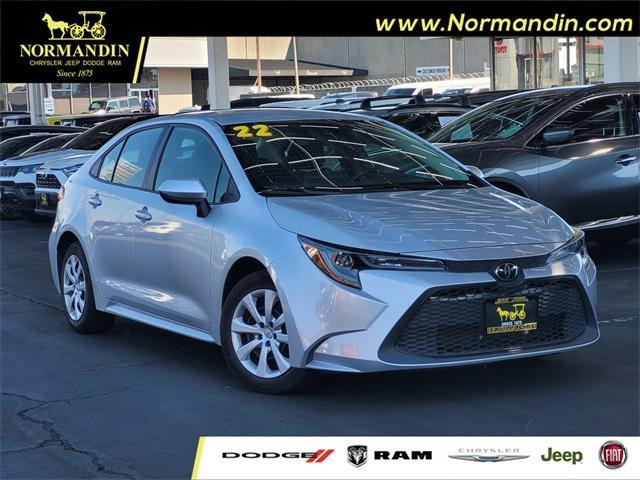 used 2022 Toyota Corolla car, priced at $16,500