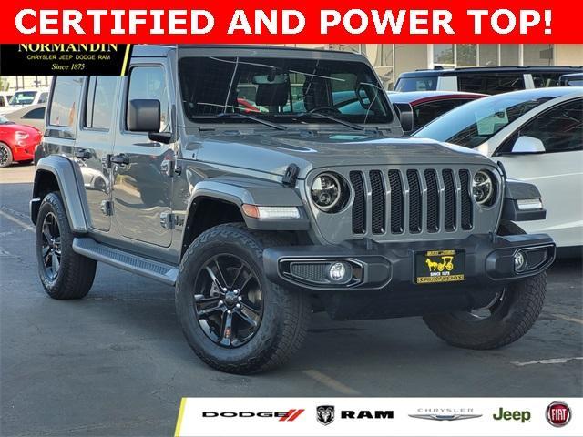 used 2021 Jeep Wrangler Unlimited car, priced at $34,900