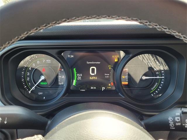 new 2025 Jeep Wrangler 4xe car