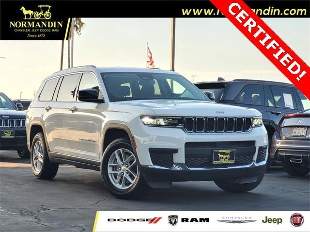 used 2022 Jeep Grand Cherokee L car, priced at $27,500