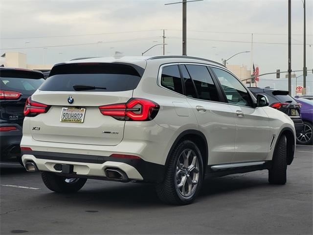 used 2022 BMW X3 car, priced at $33,900