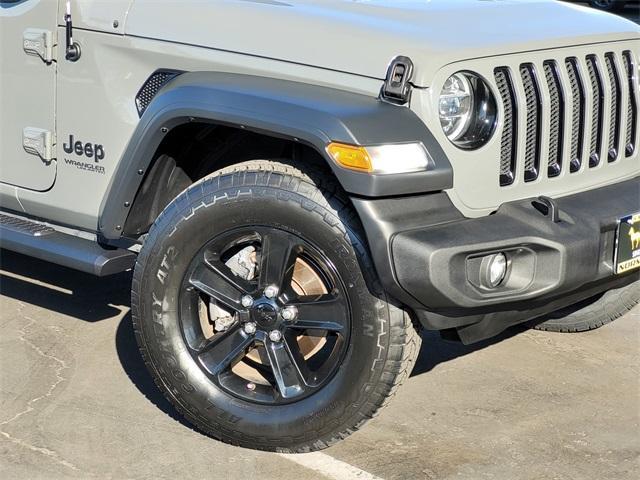 used 2020 Jeep Wrangler Unlimited car, priced at $34,500