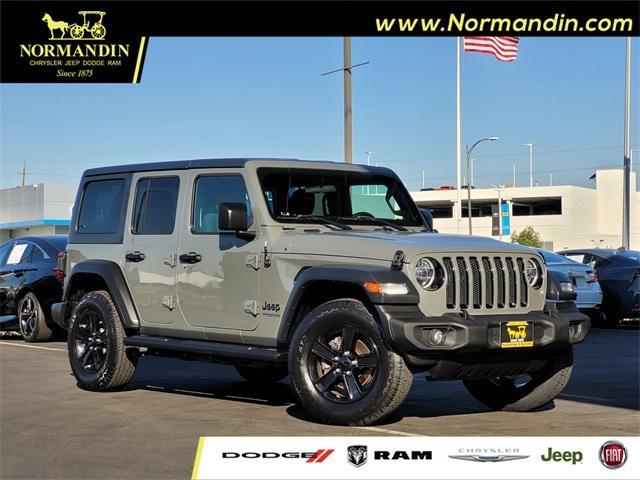 used 2020 Jeep Wrangler Unlimited car, priced at $34,500