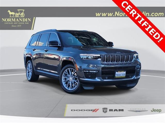 used 2022 Jeep Grand Cherokee L car, priced at $50,900