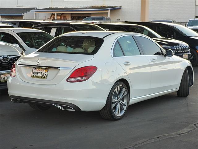 used 2018 Mercedes-Benz C-Class car, priced at $18,988