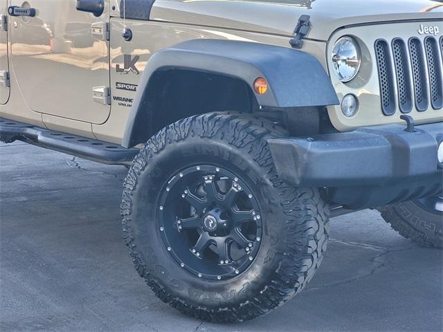 used 2017 Jeep Wrangler Unlimited car, priced at $24,800