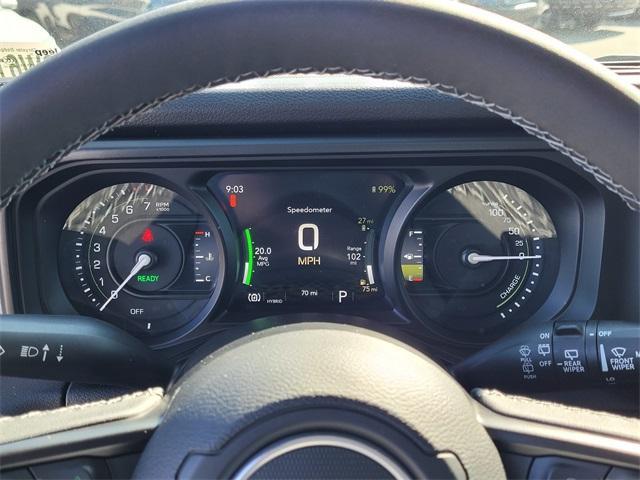 new 2025 Jeep Wrangler 4xe car